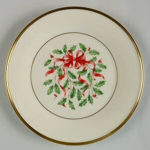 Lenox Holiday 8 Inch Salad - Dessert Plate